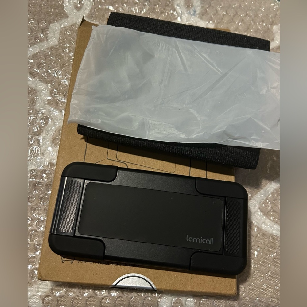 Lamicall Black Portable Car Heardrest Tablet Holder